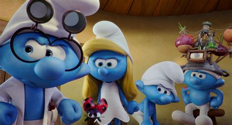 clumsy smurf|smurfette hefty brainy and clumsy.